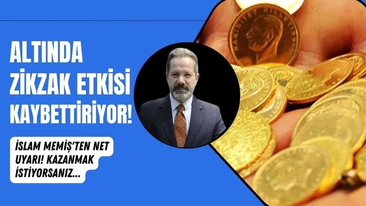 Even those with 1 gram of gold should take a look: The zigzag effect is making you lose! A clear warning from İslam Memiş in A Haber! If you want to win...