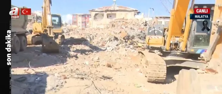 İşte depremin yıktığı Doğanşehir! A Haber canlı yayınında vatandaş böyle seslendi: Devlet burada her şey burada