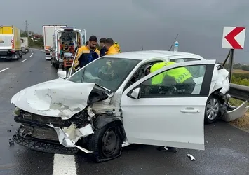 Bolu'da zincirleme trafik kazası: 3 yaralı