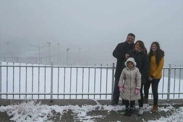 Türkiye’den kar manzaraları