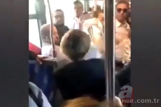 İstanbul’da metroda ilginç olay! Kadın kendisini uyaran adama saldırdı!