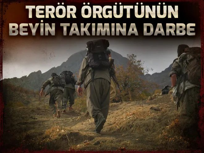 Terör örgütünün beyin takımına ağır darbe...