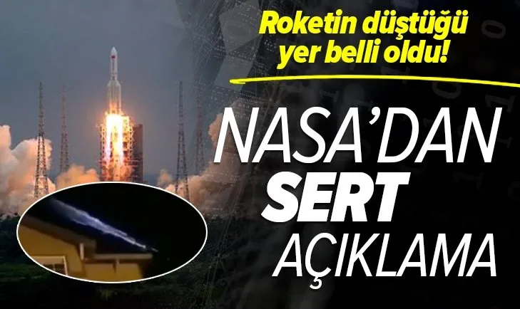nasa dan cin roketi tepkisi cin roketi nereye dustu