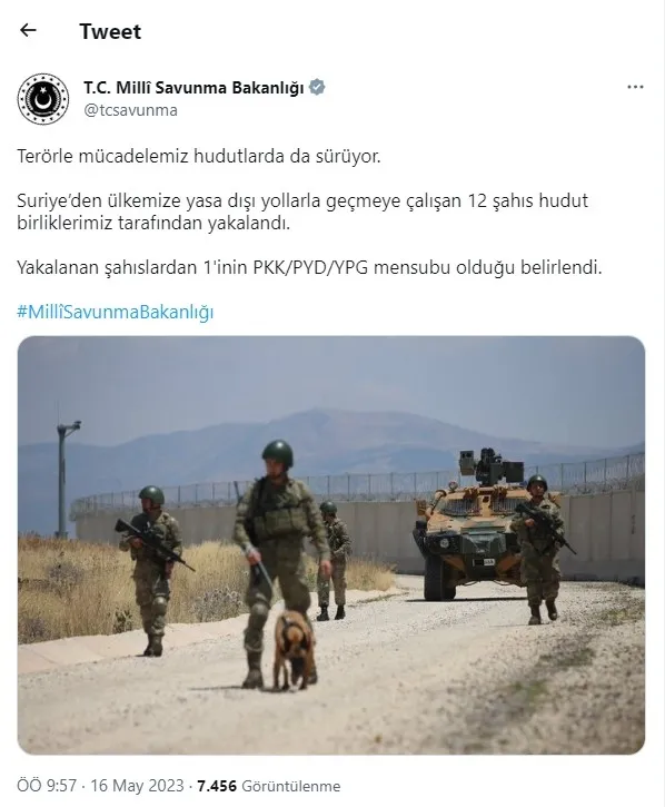 Son dakika | Sınır hattında 12 şüpheli yakalandı! - 1
