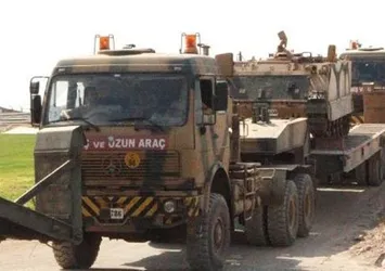 Şanlıurfa'dan Cerablus'a askeri sevkıyat!