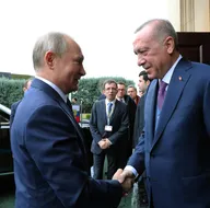 Başkan Erdoğan - Putin görüşmesinden ilk kareler