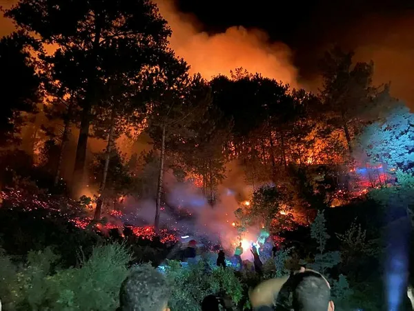 Mersin’de yangın çıkarmaya çalışan 2 şüpheliden biri tutuklandı