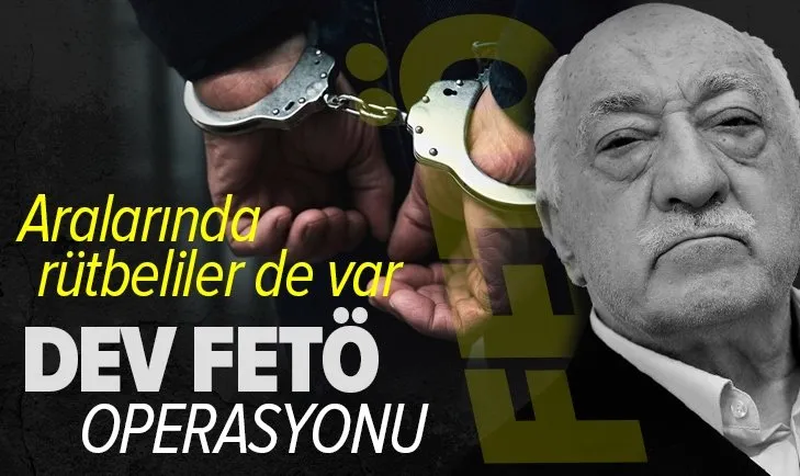 Son dakika: İzmir merkezli dev FETÖ operasyonu! 132 kişi hakkında gözaltı kararı