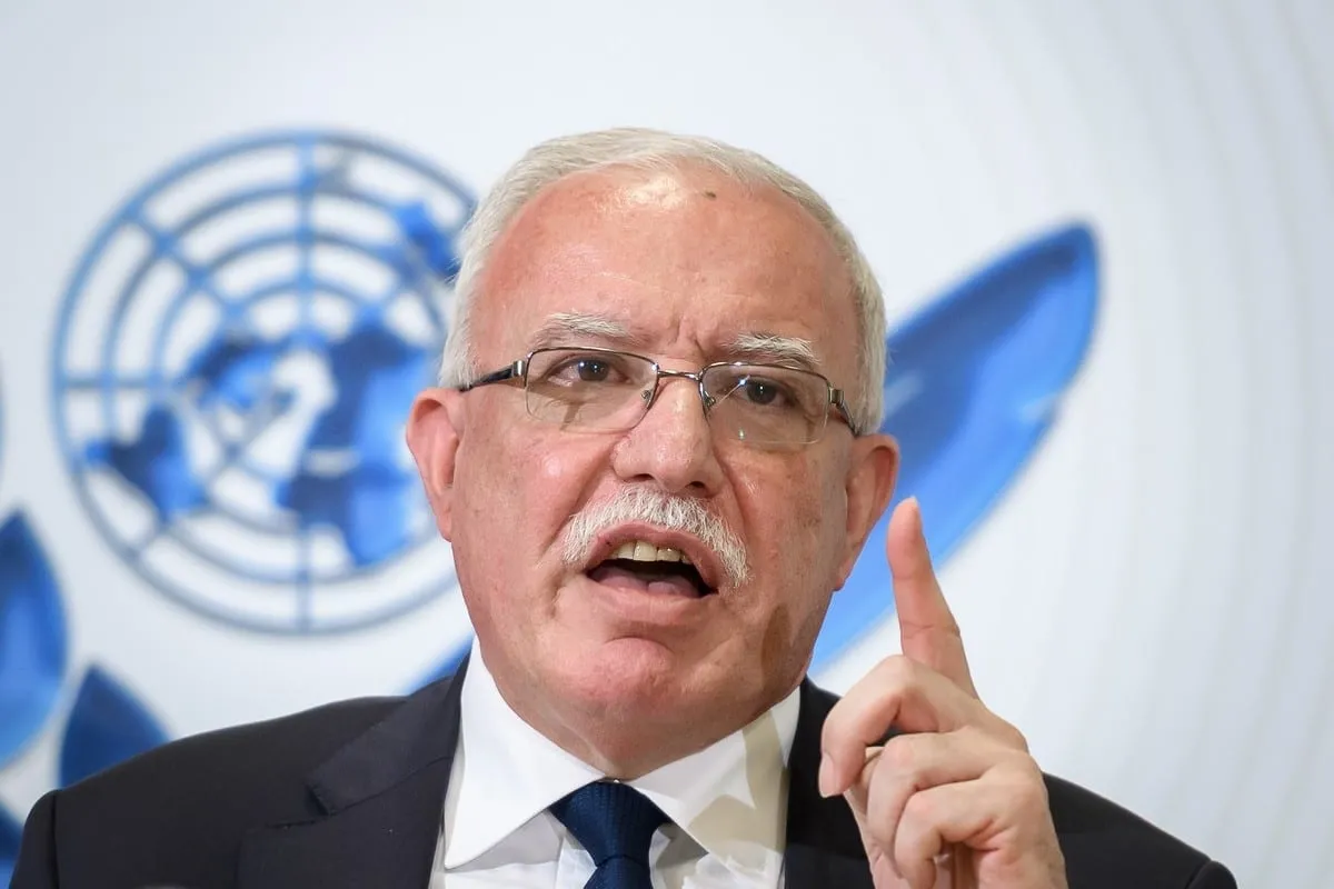 Filistin Dışişleri Bakanı Riyad el-Maliki'den flaş "Gazze" açıklaması