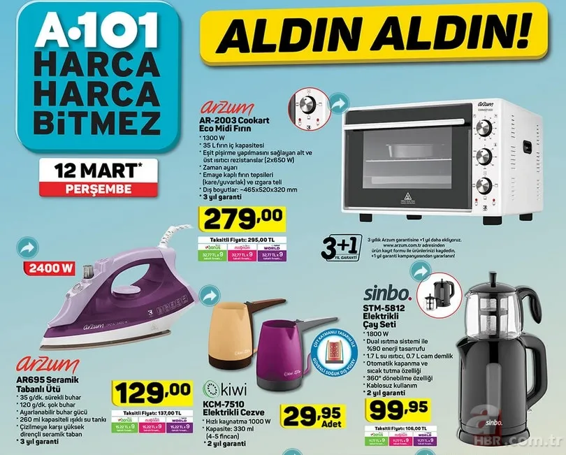 A101'den otomobil sahiplerine özel ürünler! 12 Mart 2020 A101 aktüel ürünler kataloğunda neler var? 13