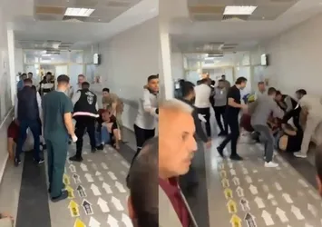 Şanlıurfa'da husumetliler hastanede karşılaşınca birbirine girdi: 4 gözaltı