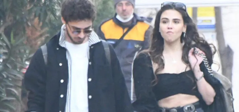 Dilara Aksüyek ile Onur Bay ayrılığı kısa sürdü! Cihangir'de görüntülendiler