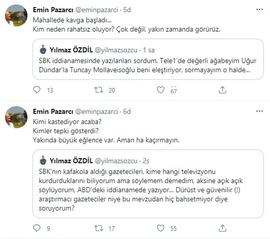 Uğur Dündar’dan Yılmaz Özdil’e Sezgin Baran Korkmaz iddiaları sonrası sitem dolu sözler! Benim cenazeme gelmeyeceksin!