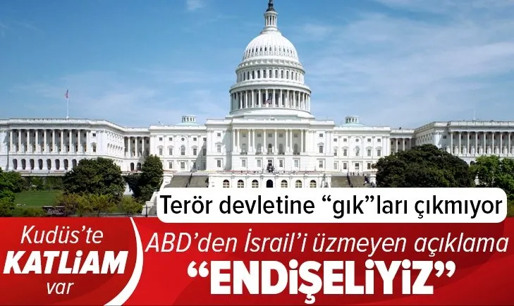 ABD'den İsrail'in Kudüs'teki Filistinlilere yönelik şiddeti hakkında açıklama