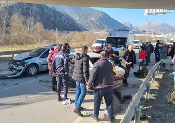 Amasya'da feci kaza! Yaralılar var