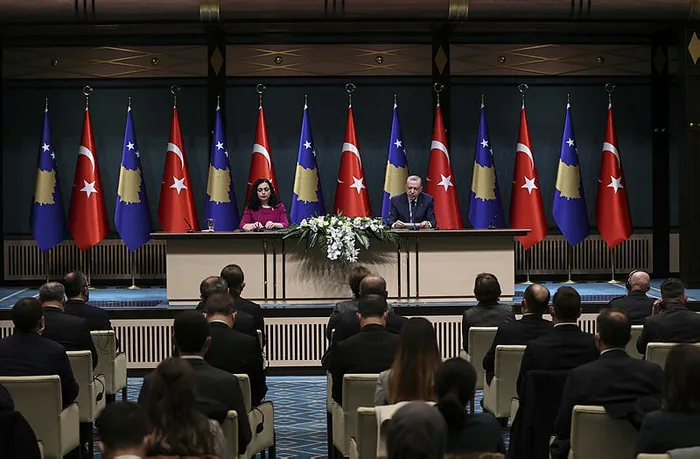 Başkan Erdoğan ve Kosova Cumhurbaşkanı Vjosa Osmani’den önemli açıklamalar! Flaş Rusya ve Ukrayna mesajı