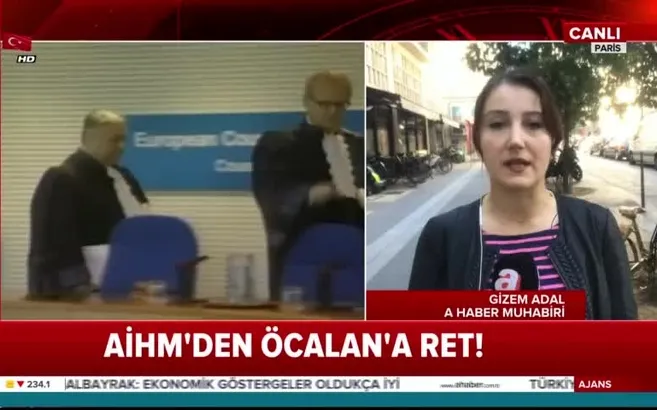 AİHM’den terör örgütü elebaşı Öcalan'a ret