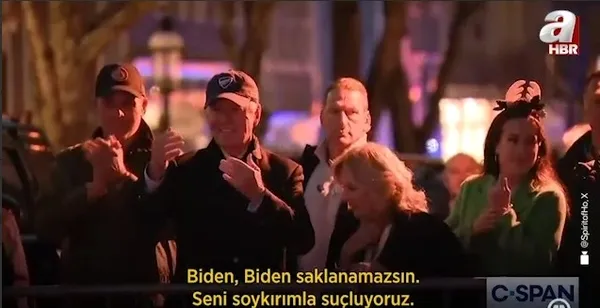 ABD’li vatandaşlardan Biden’a soğuk duş: Saklanamazsın! Soykırım suçlusu...