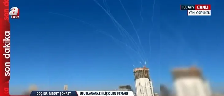 Tel Aviv’e füze yağdı... Katil İsrail’de büyük yıkım! A Haber’de çarpıcı sözler: ’Demir Kubbe’ efsanesi kestane oldu