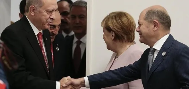 Başkan Erdoğan diplomasisi dillerden düşmüyor! Almanya Başbakanı Olaf Scholz: AB ile Türkiye ilişkilerinin gelişeceğine inanıyorum