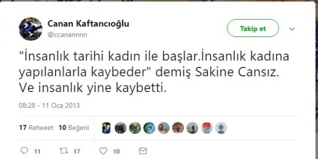 CHP’li Canan Kaftancıoğlu: Sakine Cansız’ı terörist olarak görmüyorum!