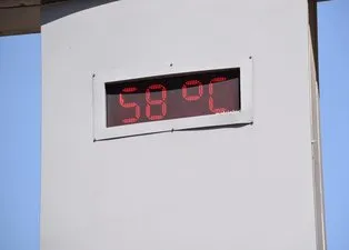 Şanlıurfa Siverek'te termometreler 58 dereceyi gördü!