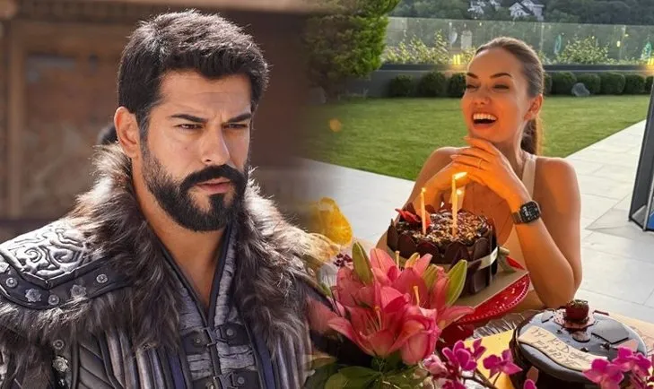 Kuruluş Osman’ın yıldızı aşka geldi! Burak Özçivit’ten eşine romantik kutlama!
