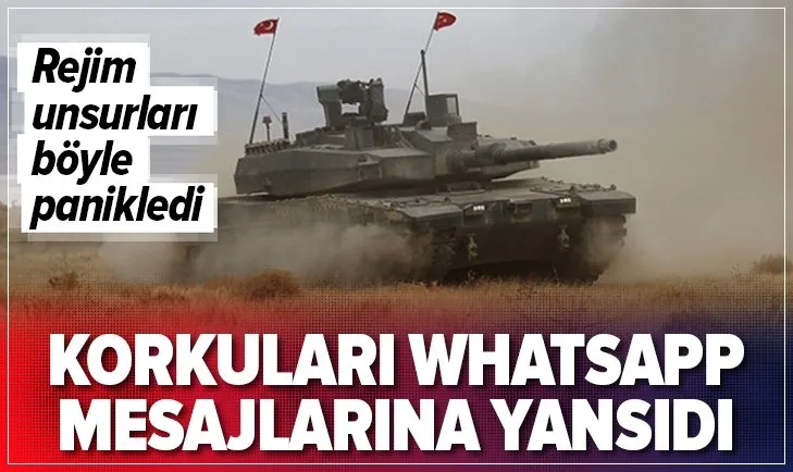 TSK’nın İdlib’deki bombardımanı sonrası Esad militanlarının korkusu WhatsApp mesajlarına yansıdı