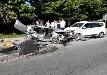 İstanbul Başakşehir'de feci kaza!