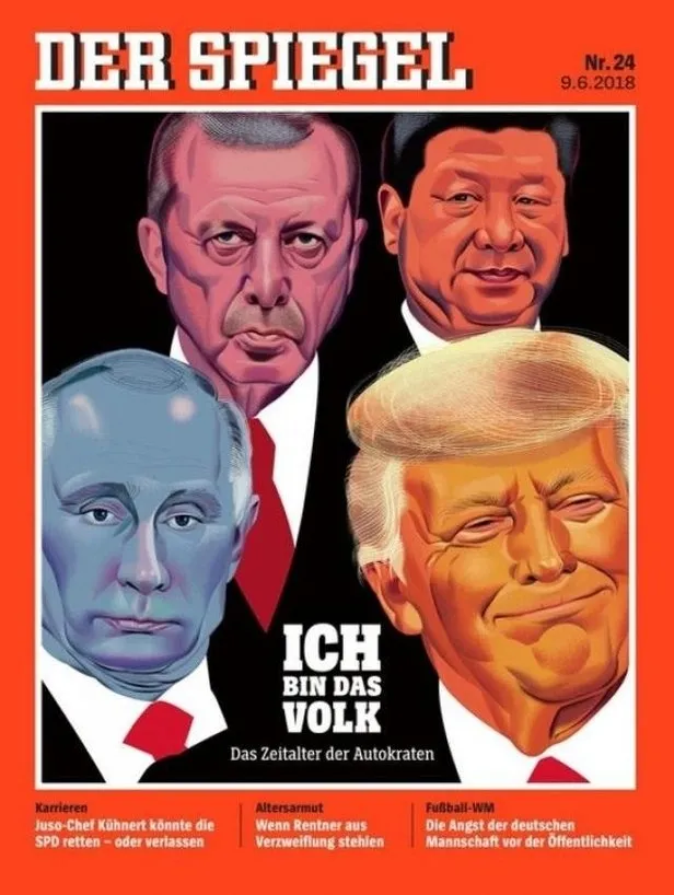 Der Spiegel üzerinden ilan etti! Pentagon Erdoğan, Cinping, Vladimir Putin ve Trump'tan... - 1