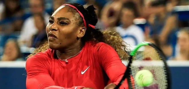 Serena Williams’tan Cincinnati’ye erken veda