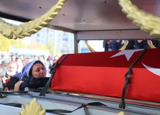 Eren-7 Operasyonu’nda şehit olan Uzman Çavuş Burak Tortumlu’ya acı veda