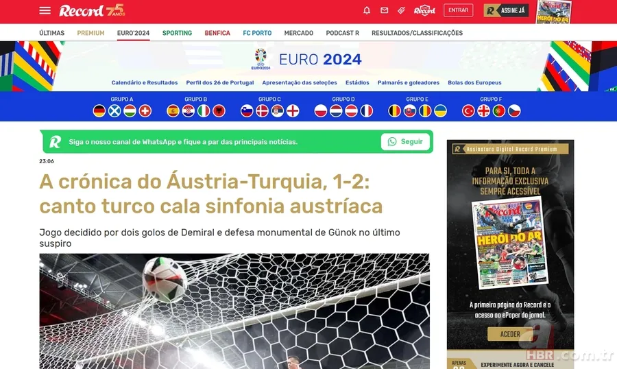 Dünya 'Bizim Çocuklar'ı konuşuyor! İşte Avusturya zaferinin manşetleri 22