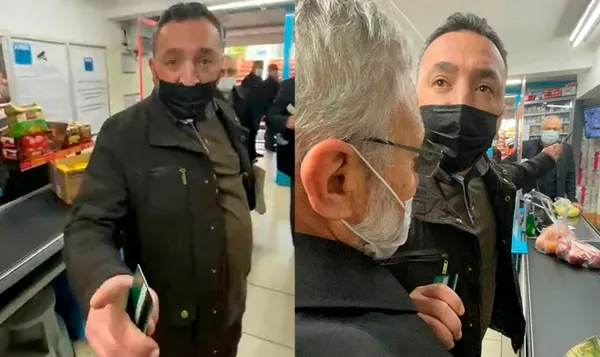 Koronavirüse karşı sosyal mesafe uyarısı yaptı ölüm tehdidi aldı! Maganda bıçakla tehdit etti