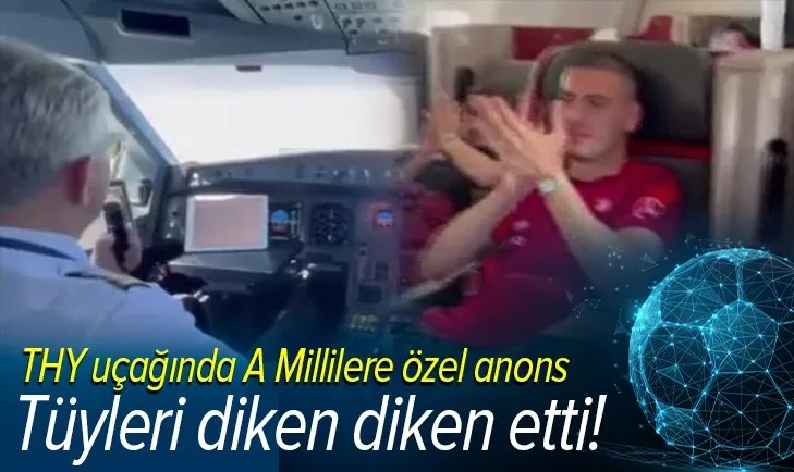 A Millilerin uçağında tüyleri diken diken eden anons!