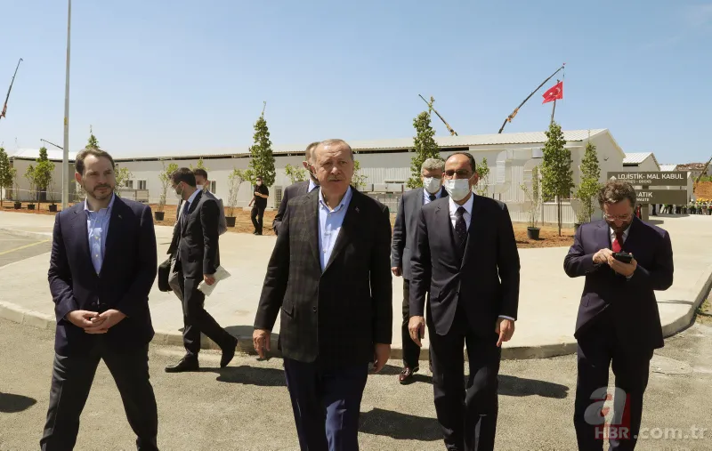 Başkan Erdoğan Sancaktepe ve Yeşilköy'deki pandemi hastanelerini inceledi 5