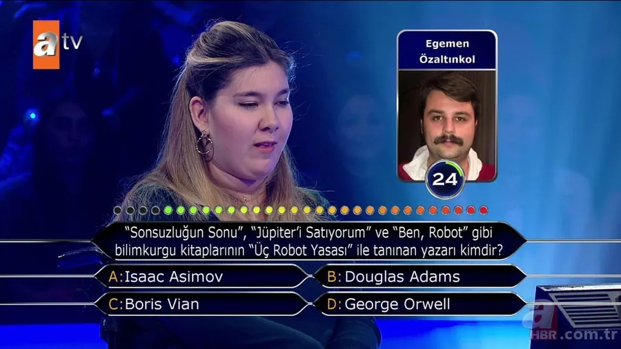 Kim Milyoner Olmak İster? 645. bölüm soruları ve cevapları 21