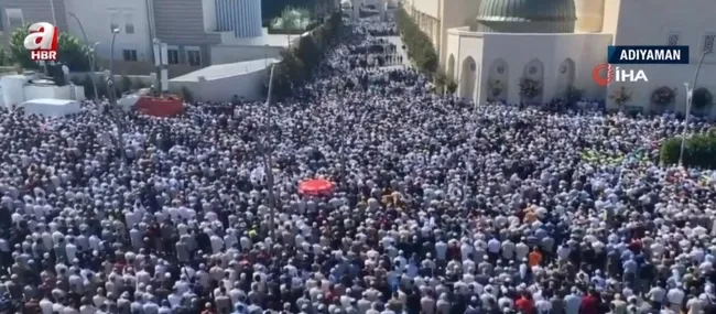 Menzil cemaatinin lideri El Hüseyni Adıyaman’da defnedildi! 250 bin kişi son yolculuğuna uğurladı