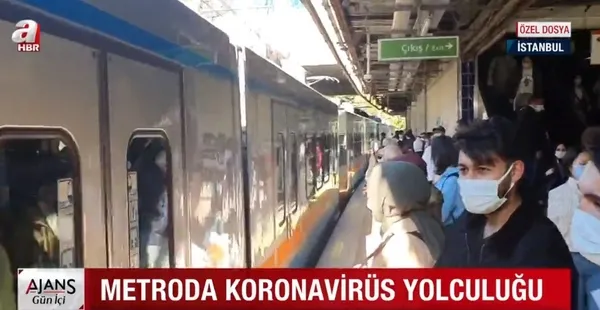 İstanbul metrolarında koronavirüs yolculuğu! İBB ölüm taşıyan metrolara çözüm bulamadı