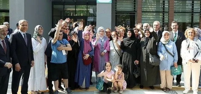 18 yaş üzeri yetişkin engellilere ilk merkezi Emine Erdoğan açtı