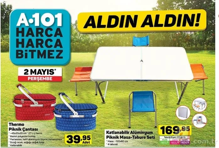 A101 aktüel ürünler kataloğu 2 Mayıs ile BİM aktüel ürünler kataloğu 3 Mayıs (TAM SAYFA) 12