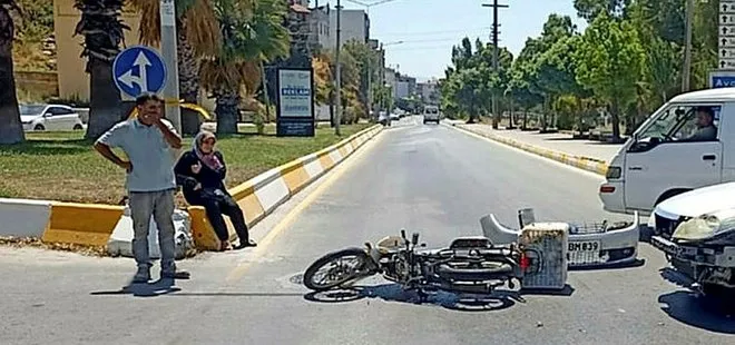 Söke’de trafik kazası: 2 yaralı