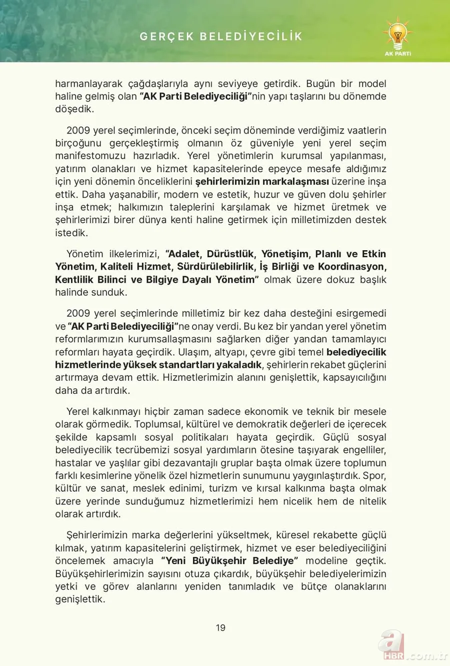 İşte AK Parti'nin yerel seçim beyannamesi! 85 milyonu ilgilendiriyor: Gençlerden yaşlılara, aileden engelliye... 15