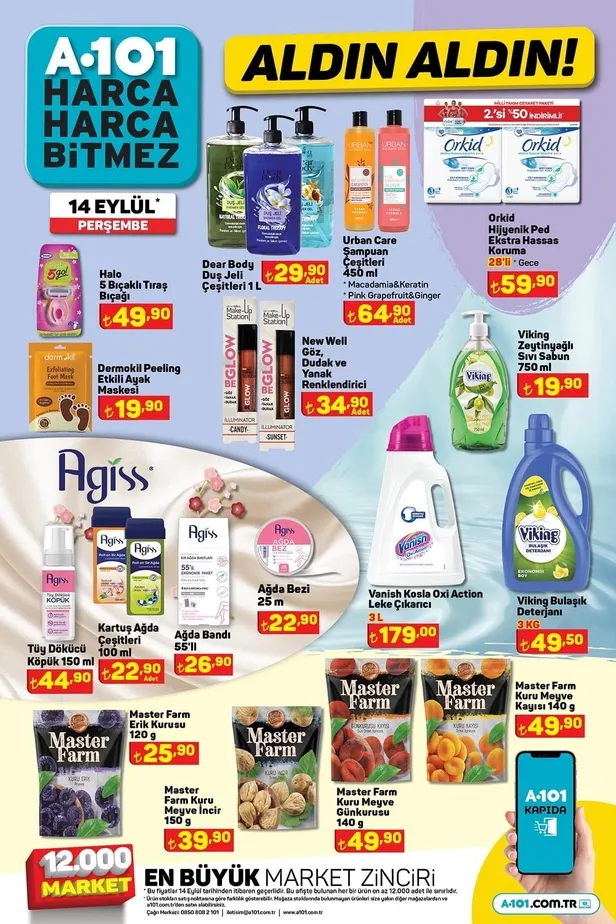 14 Eylül A101 aktüel ürünler kataloğu: A101’e 65 inç Toshiba 65 LED TV, Lenovo bilgisayar, yuvarlak fırın, 8 Litre airfryer, katlanabilir tabure geliyor