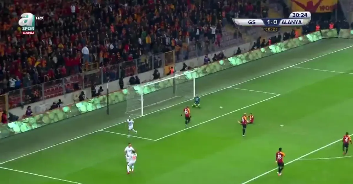 Galatasaray 1-1 Alanyaspor GOLÜ İZLE