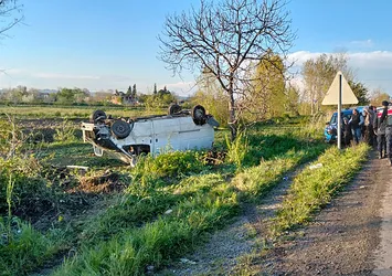 Samsun'da minibüs kazası: 1 ölü 2 yaralı
