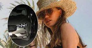 Serenay Sarıkaya’nın şoförü kaza yaptı