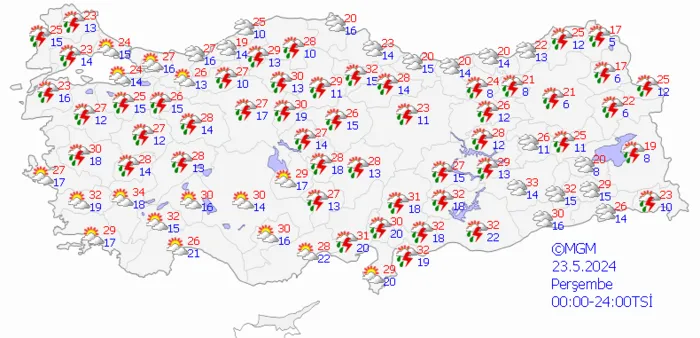 1716207988819.png Çok sayıda ili sağanak yağış vuracak! Meteoroloji'den yeni uyarı geldi! Kuvvetli toz taşınımına dikkat... - 6