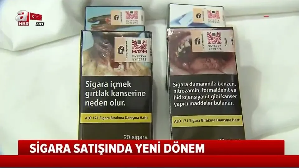 Tütün ürünlerinde yeni dönem bugünden itibaren başladı |Video