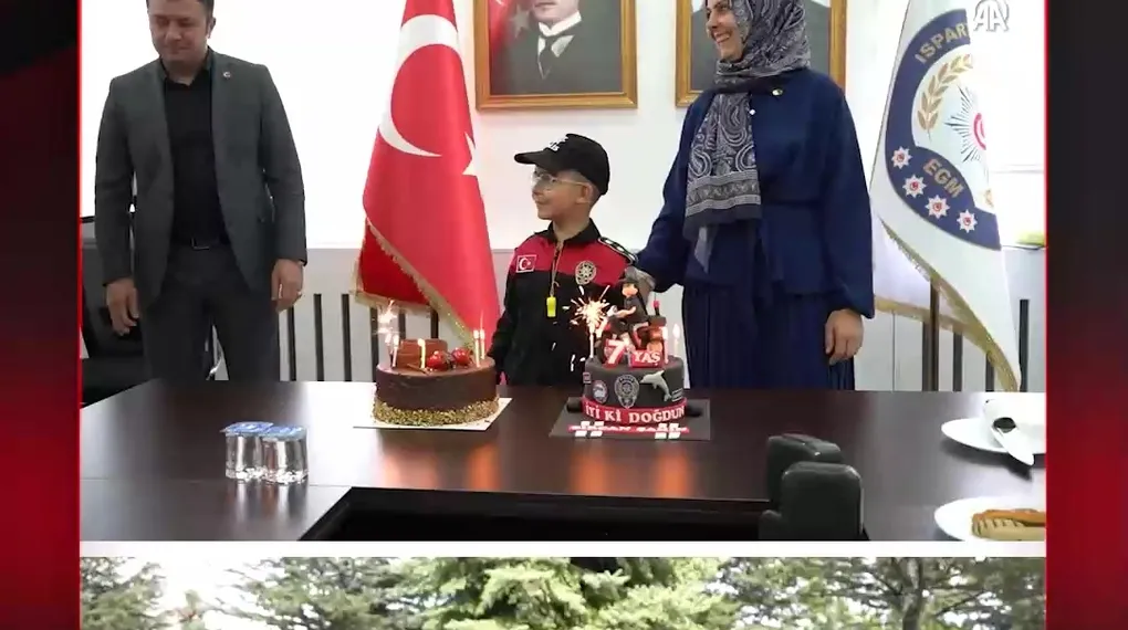 ŞEHİT ÇOCUĞUNA UNUTULMAZ SÜRPRİZ